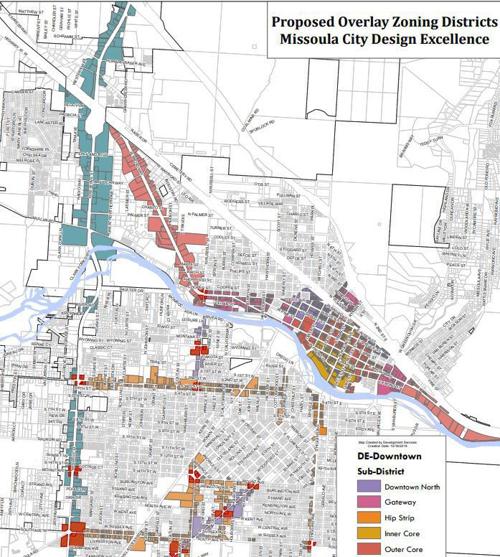 Design standards boundary map