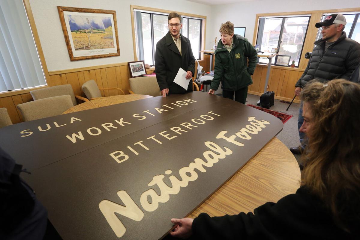 Regional Forester Leanne Marten tours Trapper Creek Job Corps
