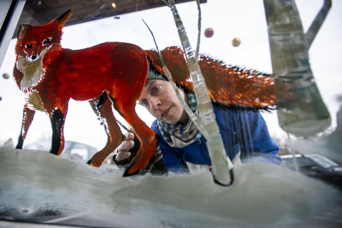 Monday Montanan Artist Adds Character To Missoula Window By