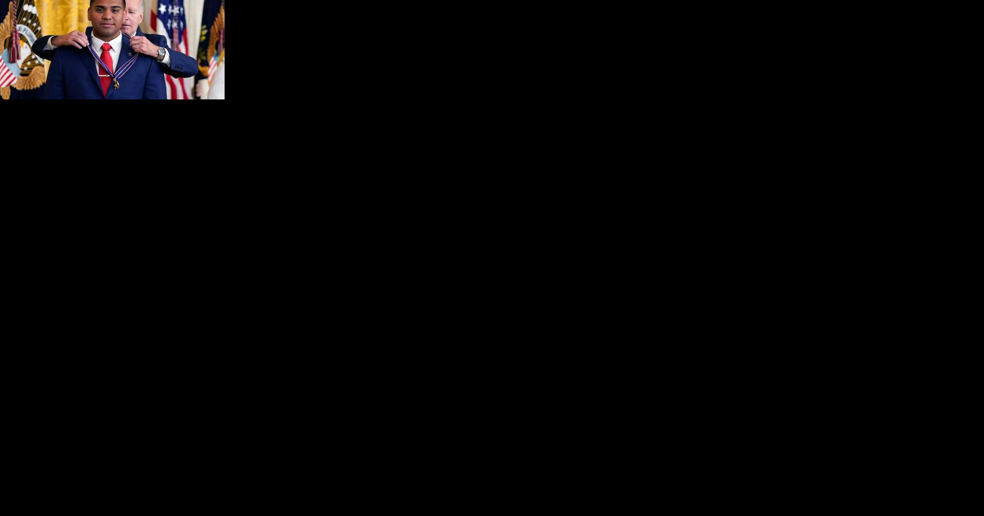 True heroism Biden honors 9 with Medal of Valor including 2 NYPD cops killed during 911 call