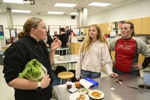 Making food, fast: Big Sky High student chefs compete in the kitchen
