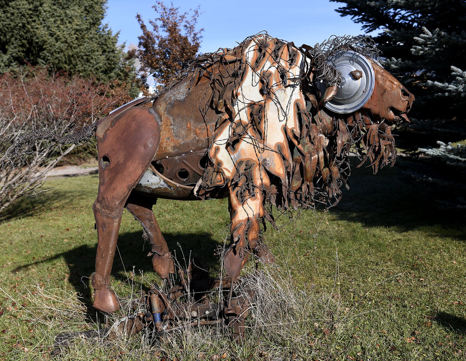 Blackfeet Artist Jay Laber Transformed Junk Metal Into Iconic ...