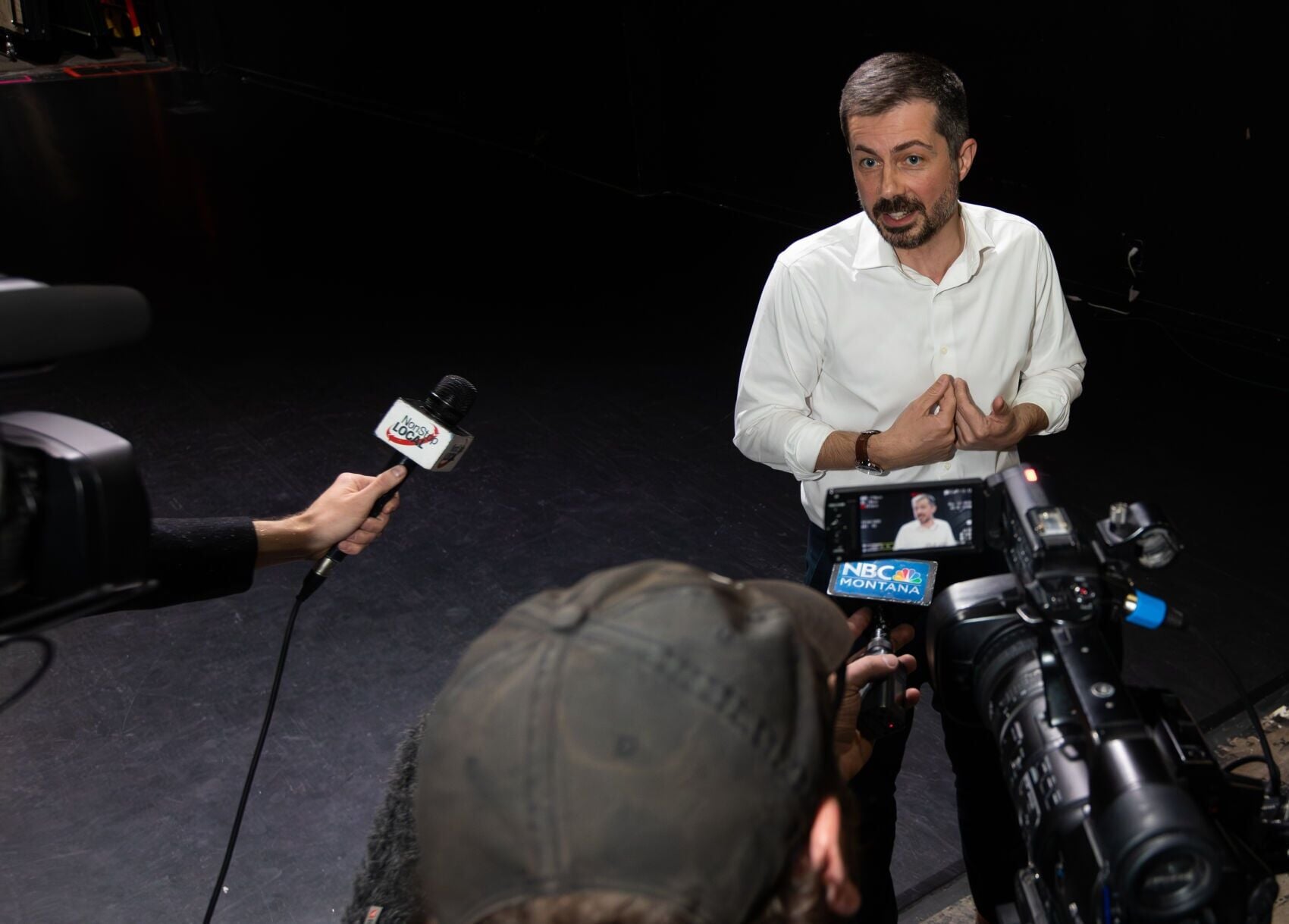 Pete Buttigieg stumps for 'The Montana Plan' in Butte