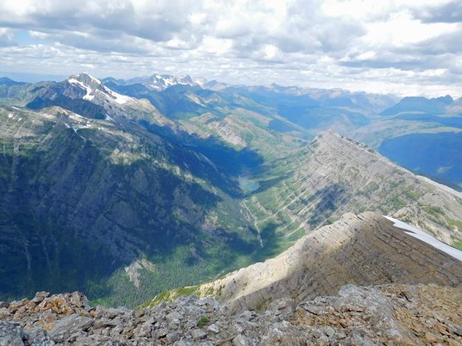 Camas drainage from Heaven's Peak