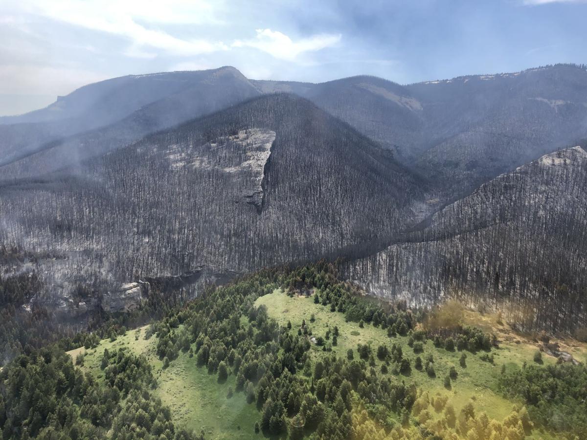 Crooked Creek fire Saturday
