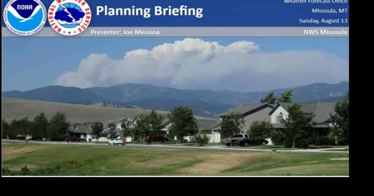 National weather service: Missoula area update for week of Aug. 13->すべての結果