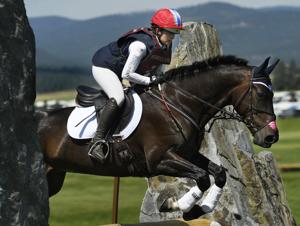 English rider and horse break new ground for Rebecca Farm equestrian championship English rider and horse break new ground for Rebecca Farm equestrian championship
