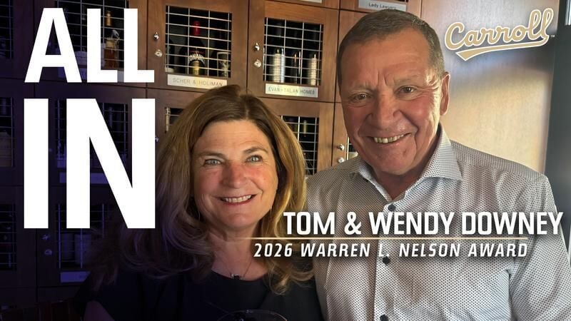 All In - Tom and Wendy Downey Named 2026 Warren L. Nelson Award Recipients