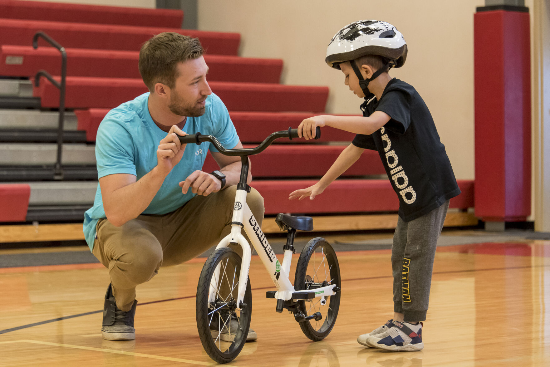 Jubilant shop balance bike