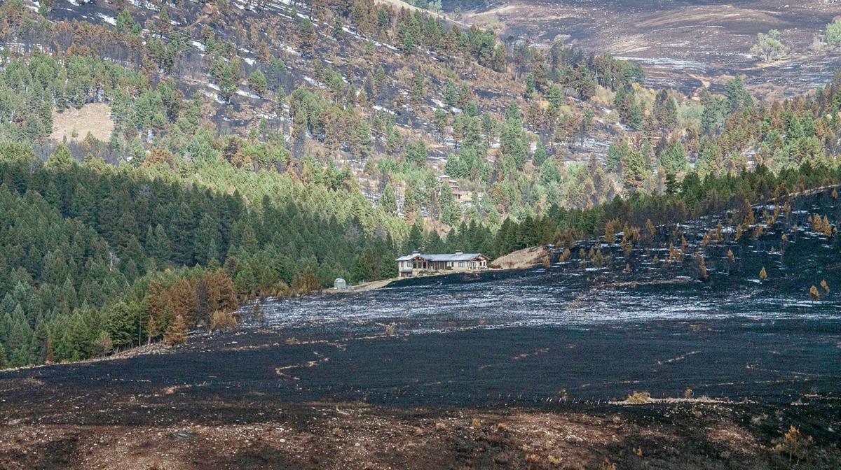 Bridger Foothills fire