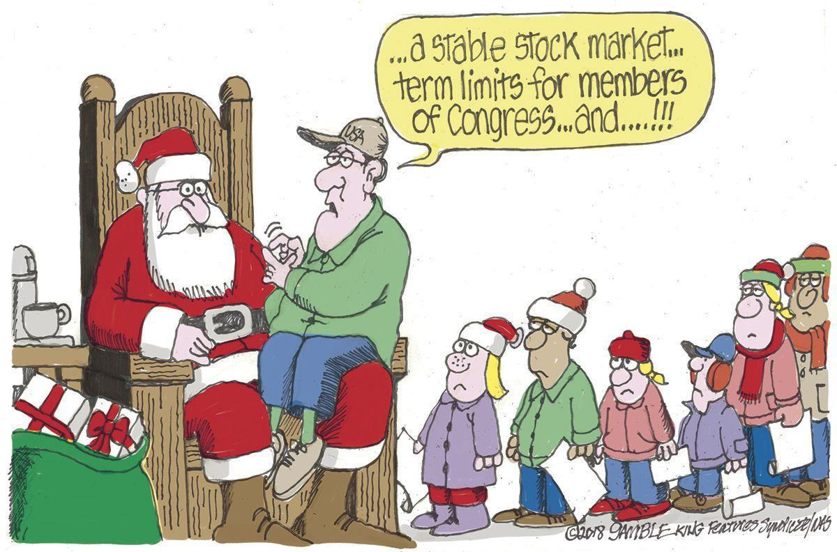 Christmas editorial cartoons