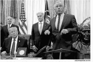President makes deals on drugs