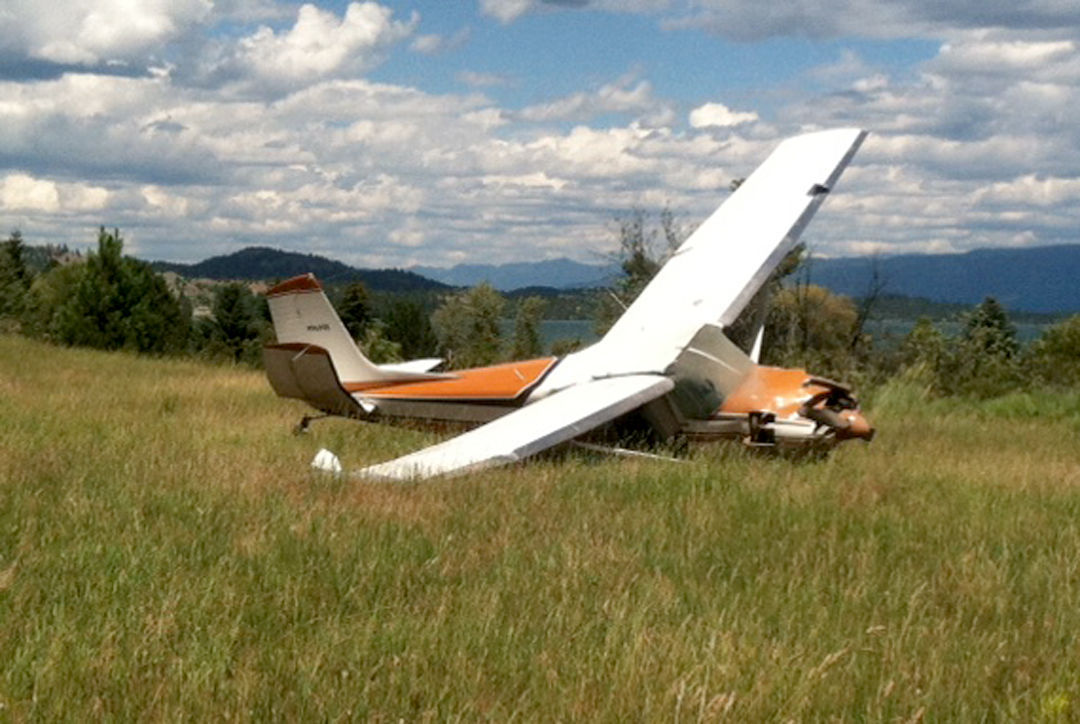 Family walks away from plane crash in Polson