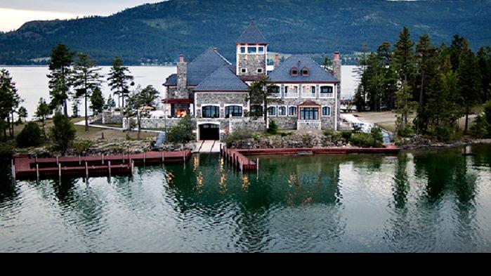 6 letters head $78 on house market for island, million the Flathead Lake