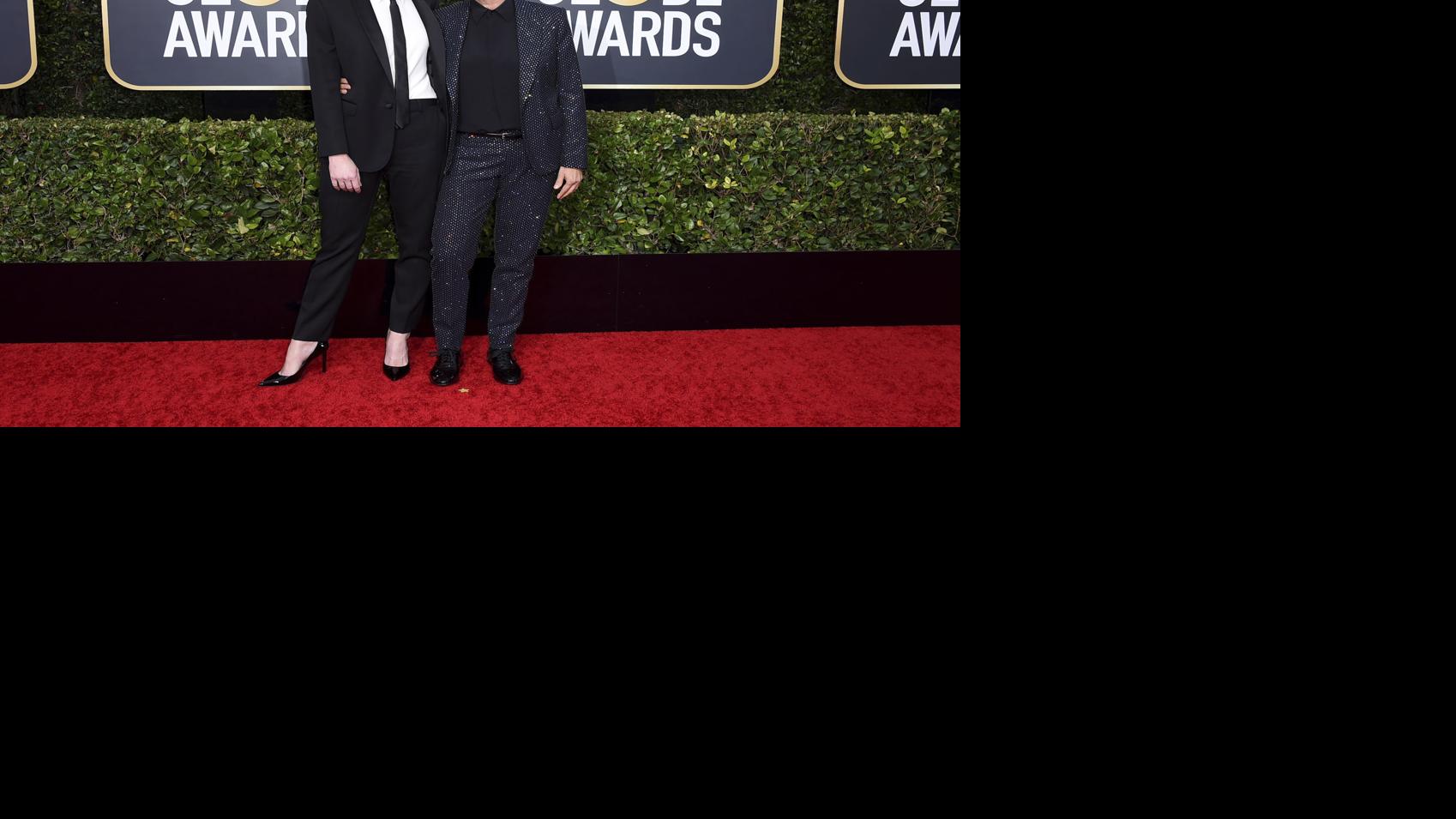 Photos from the red carpet at the 2020 Golden Globes ...