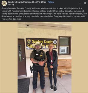 A Montana sheriff's scripted post about 'an accent' elicits online tumult, response