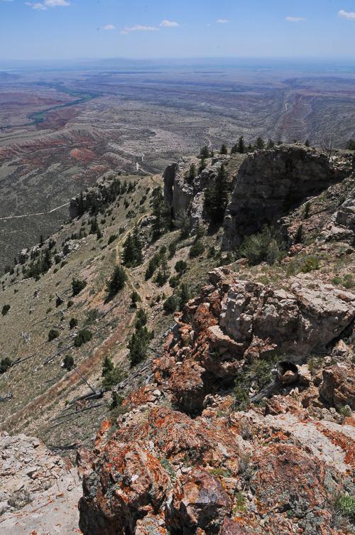 Rocky dropoff