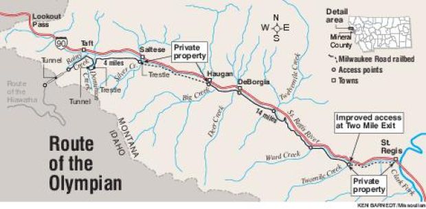 Route of the Olympian rail-to-trail project secures key parcel