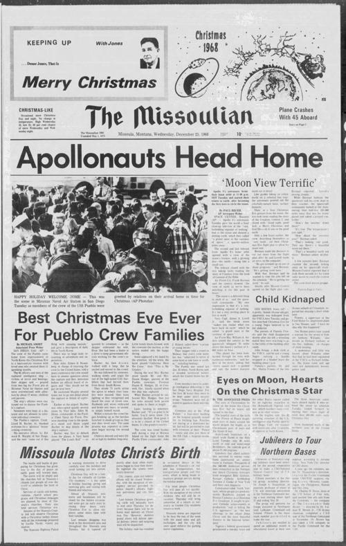 Missoulian, Dec. 25, 1968