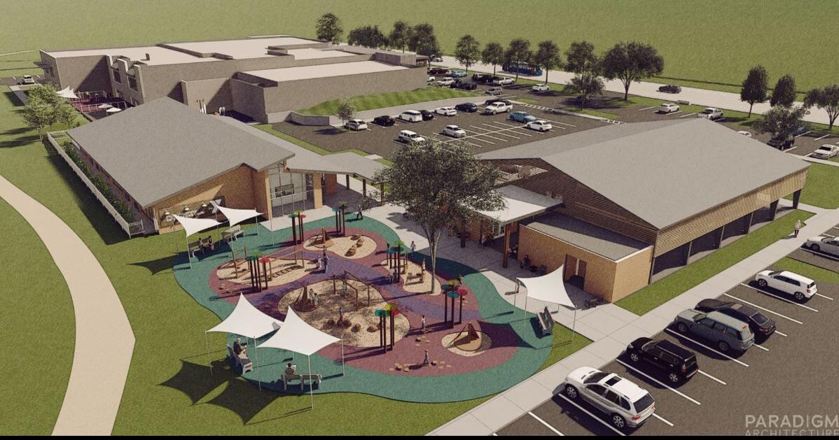 Rendering of YMCA Childcare Center