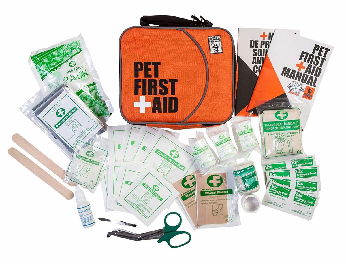 Buying Guide This pet first aid kit is the perfect gift for dog owners