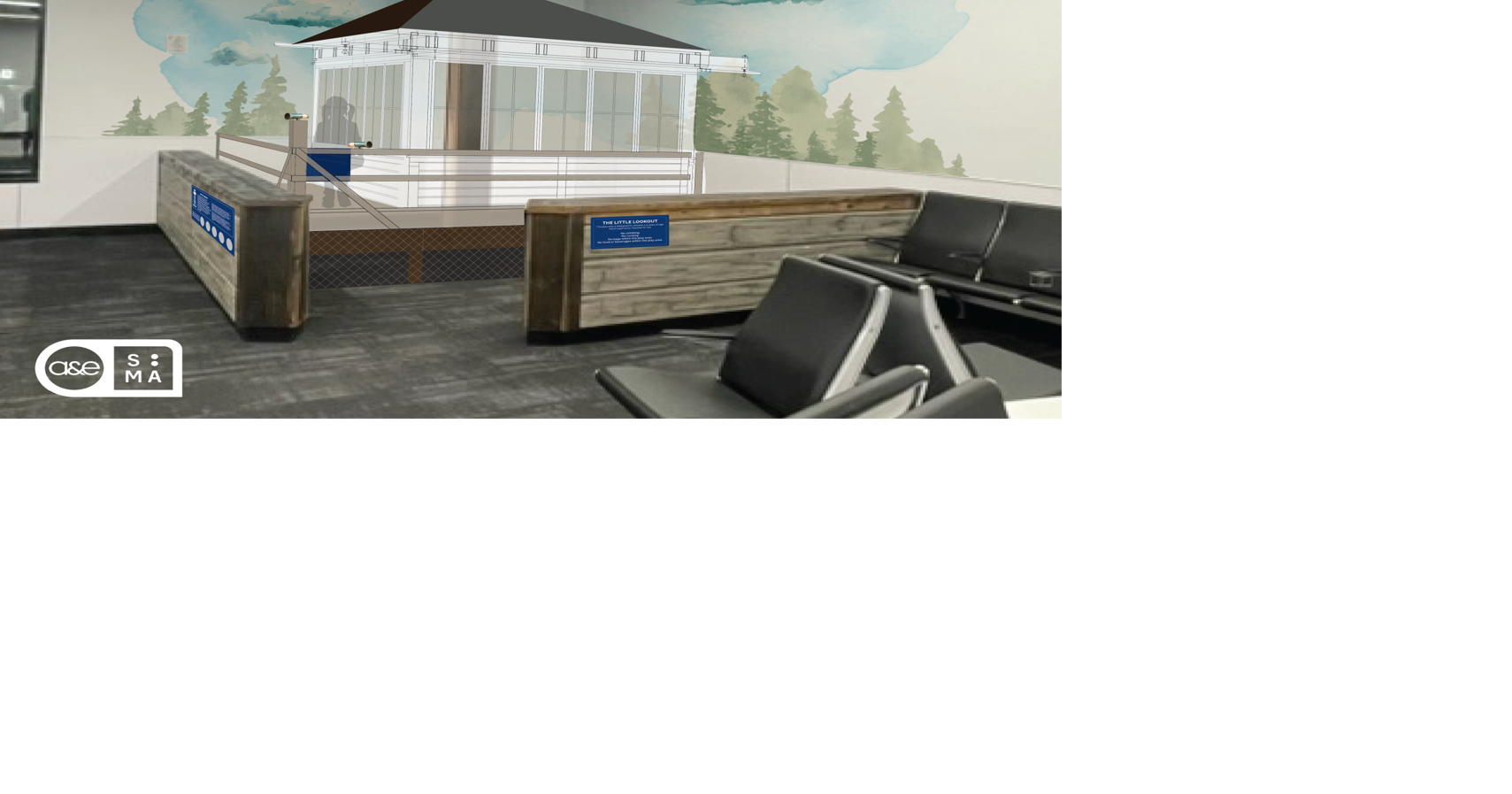Fire lookout-themed child play space slated for Missoula Montana Airport