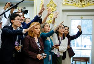 Trump bans three news media outlets from White House