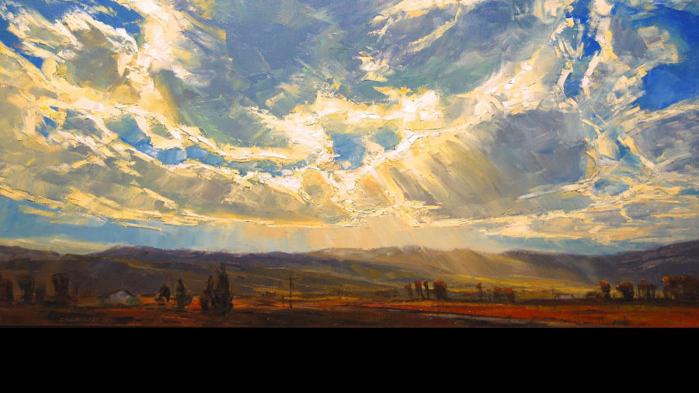 Heavy On The Light Dana Gallery Showing Paintings By Idaho Artist