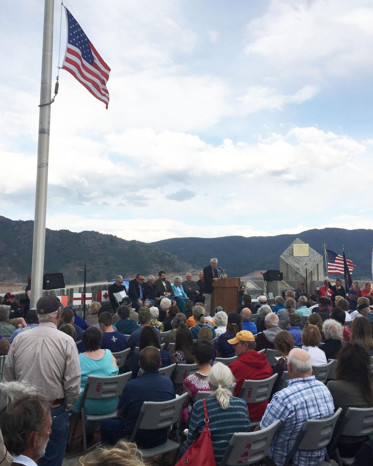 Mine disaster remembrance ceremony