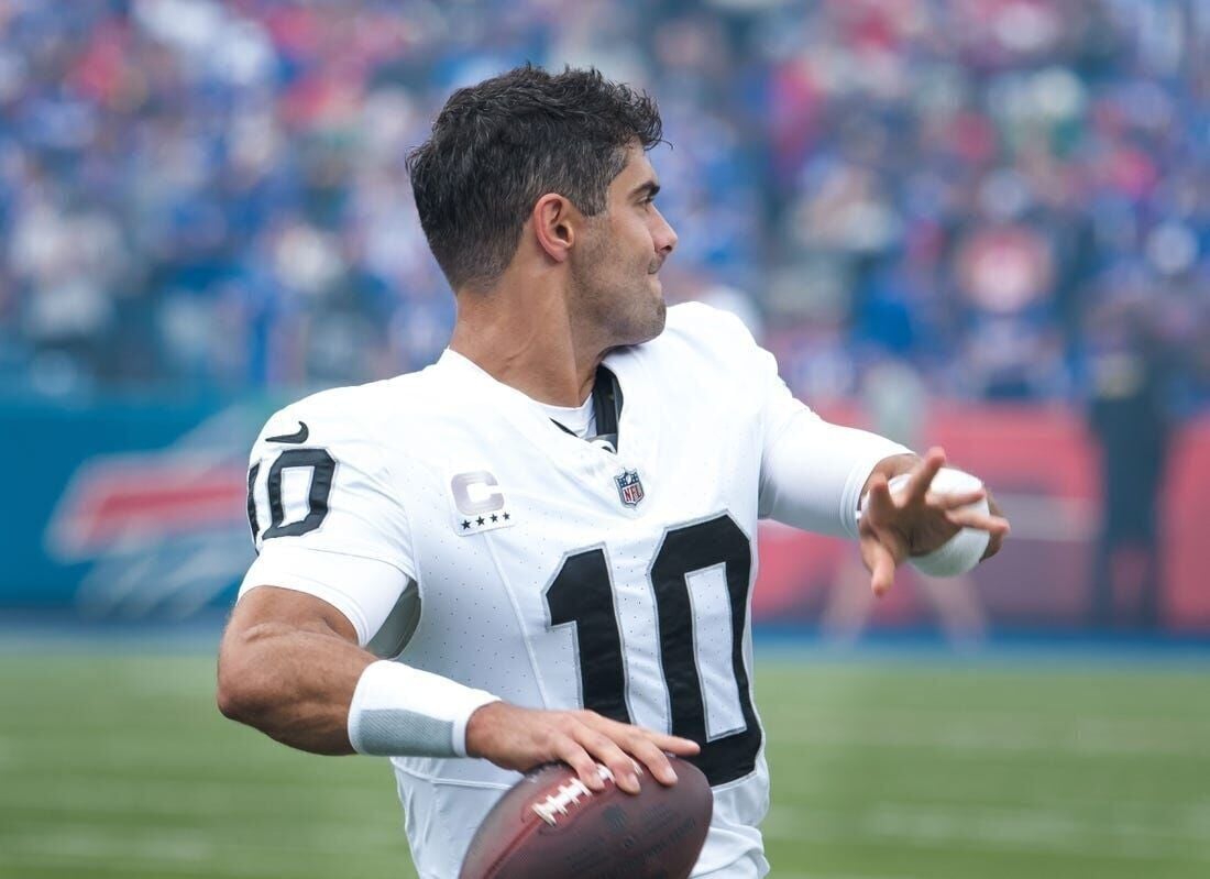 Las Vegas Raiders QB Jimmy Garoppolo On Win Vs. Broncos