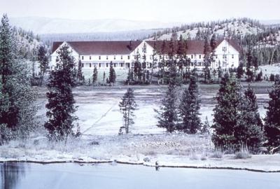 Yellowstone Little Left Standing Of Once Grand Hotel