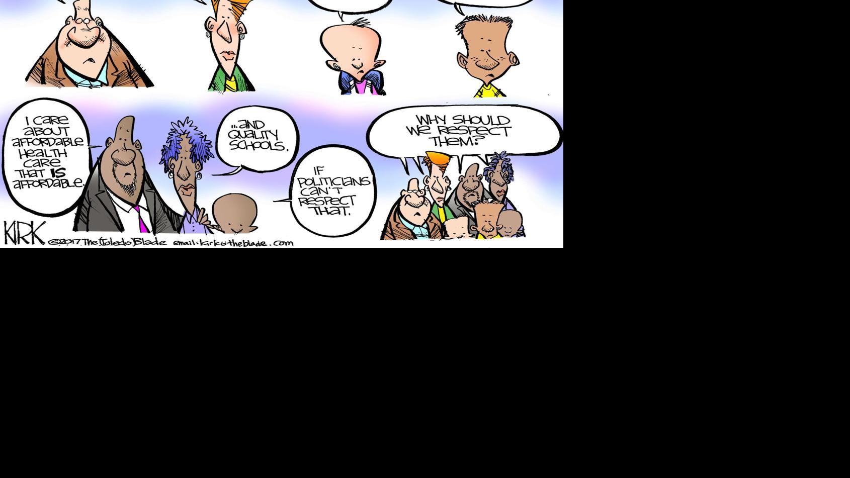 People want mutual respect from politicians | Cartoons ...