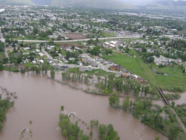 PHOTO GALLERY: Missoula flood from the air | | missoulian.com