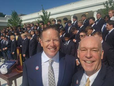 Governor Gianforte, President Trump Celebrate National Champion Montana State Bobcat Football Team at The White House