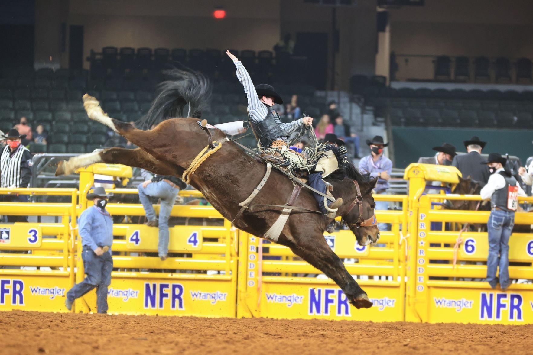 National Finals Rodeo Deer Lodge's Chase Brooks third in saddle bronc