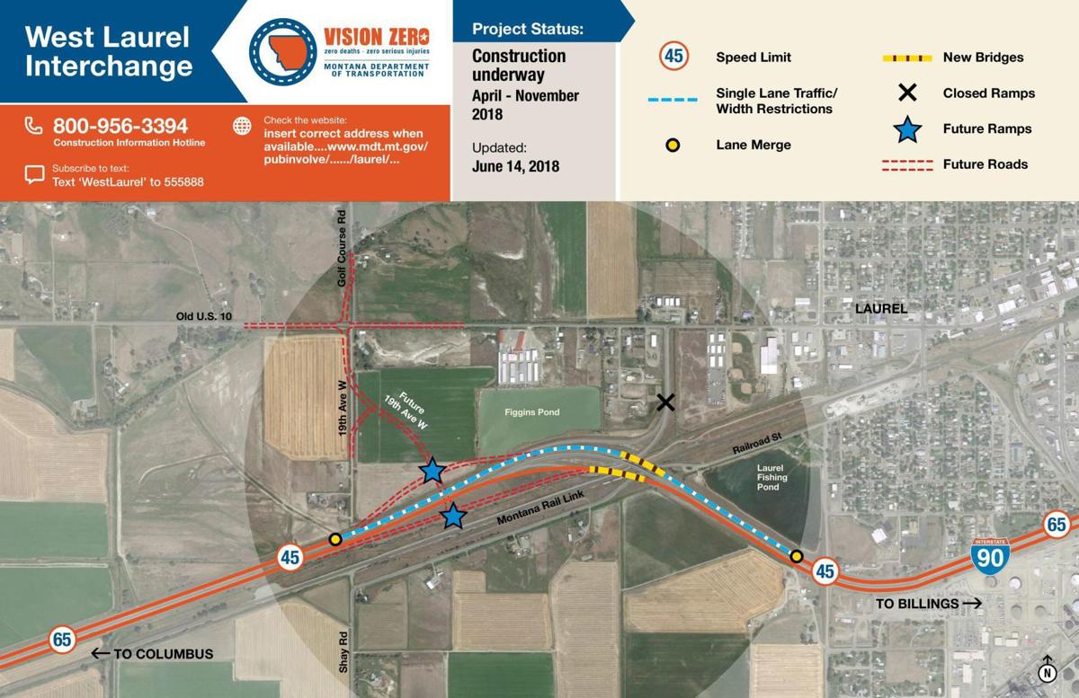West Laurel interchange map | State & Regional | missoulian.com