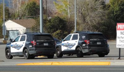 Helena Police Department vehicles