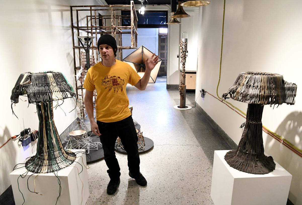 Jesse Blumenthal S All Hat No Cow Uses Sound Sculpture To Create Feedback Loop Arts Theatre Missoulian Com Please review the subreddit rules and guidelines before posting. hat no cow uses sound sculpture