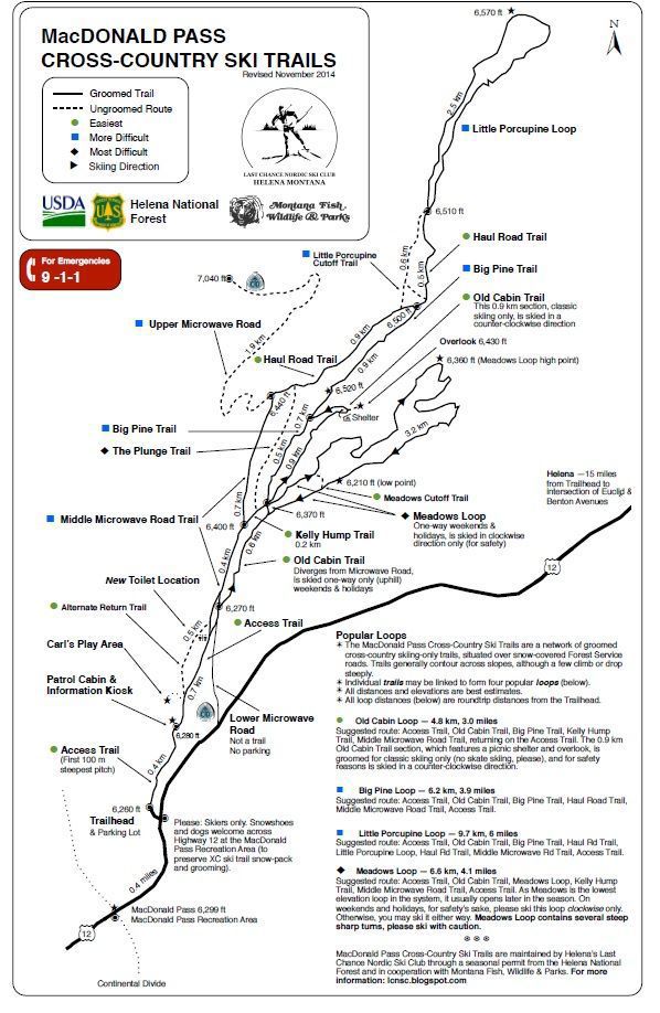 Get Outside: Try MacDonald Pass for Nordic skiing adventure | Montana ...