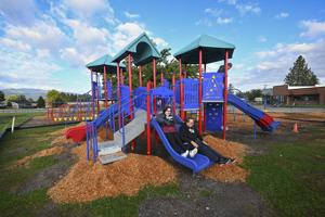 Hawthorne Elementary opens new playground after fundraising effort