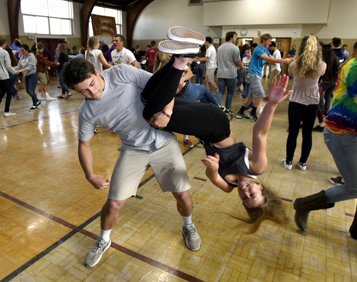 Hall Passages Loyola students 'get down' at annual Sock Hop Local