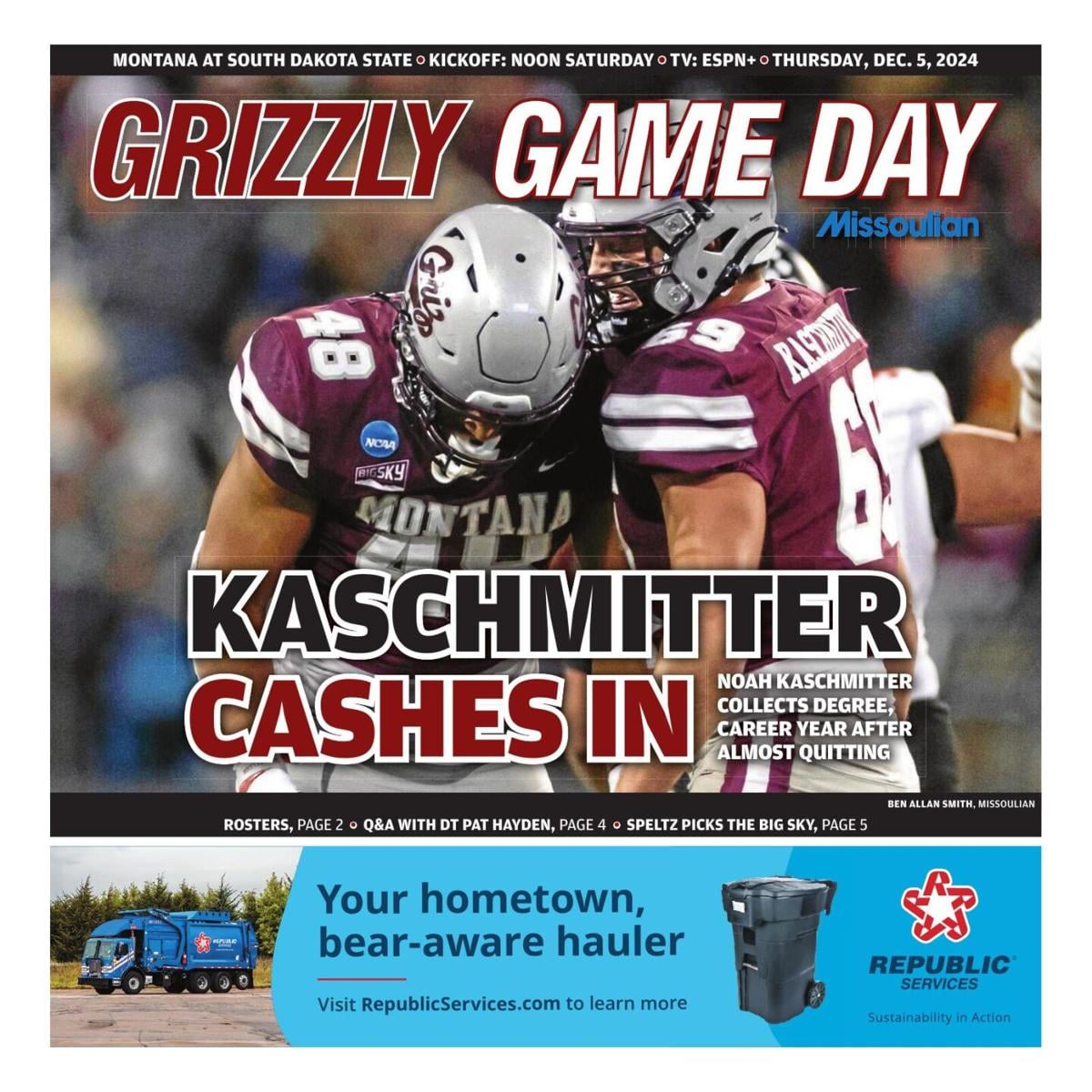 Griz Game Day 12-5
