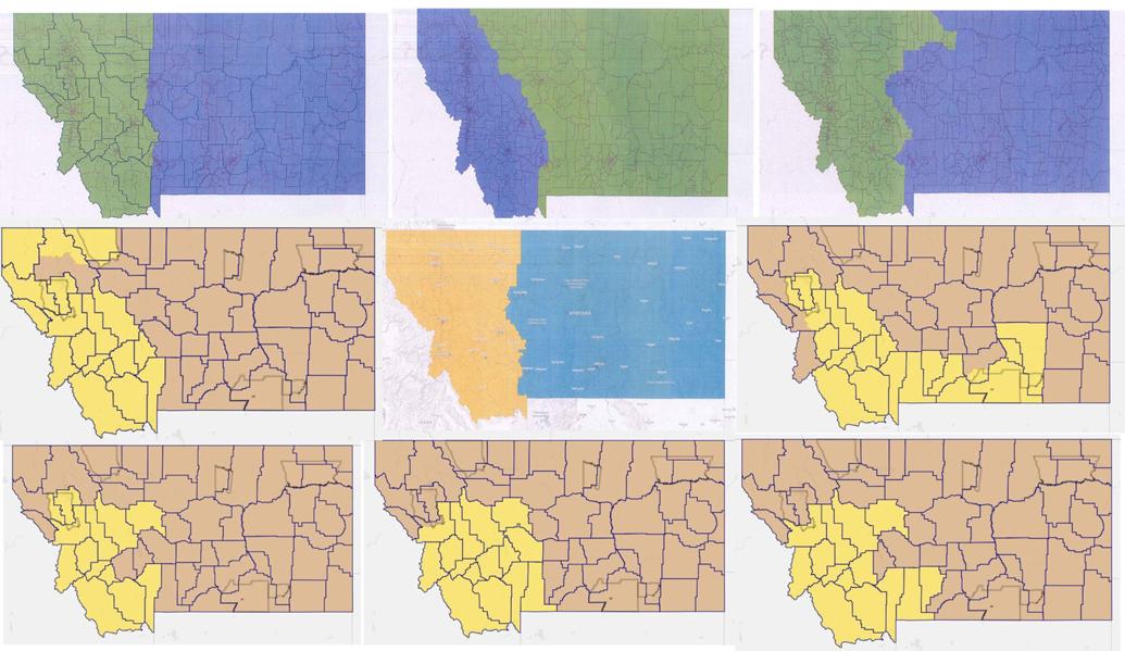Montana Congressional Map Finalists 2751