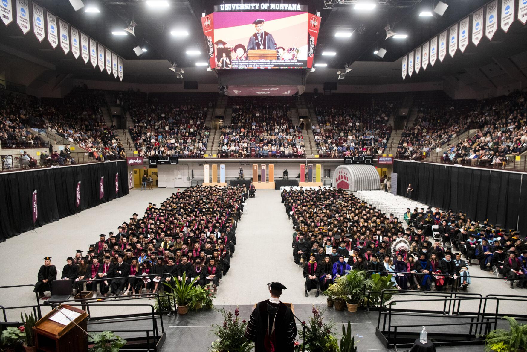 Photos University of Montana Spring 2022 Commencement