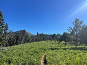 Shaking off the dust on the Bridger Ridge Traverse