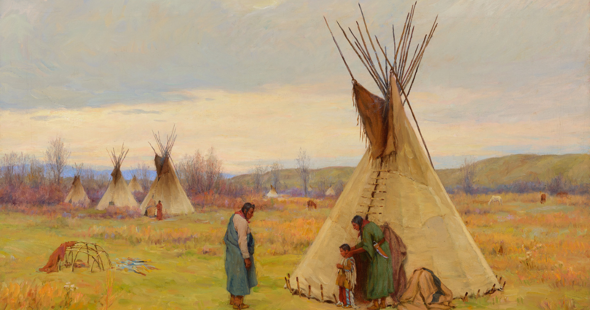Joseph Henry Sharp painting to sell in Billings auction - Vimarsana News