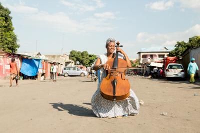 Cellist Josephine Nsimba, Orchestre Symphonique Kimbanguiste