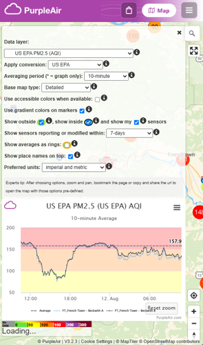 Wildfire Smoke Air Quality Update: August 12, 2026 at 11:30 a.m.