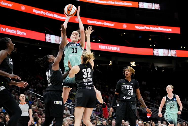 Aces rout Liberty 104-76, take 2-0 series lead in WNBA Finals