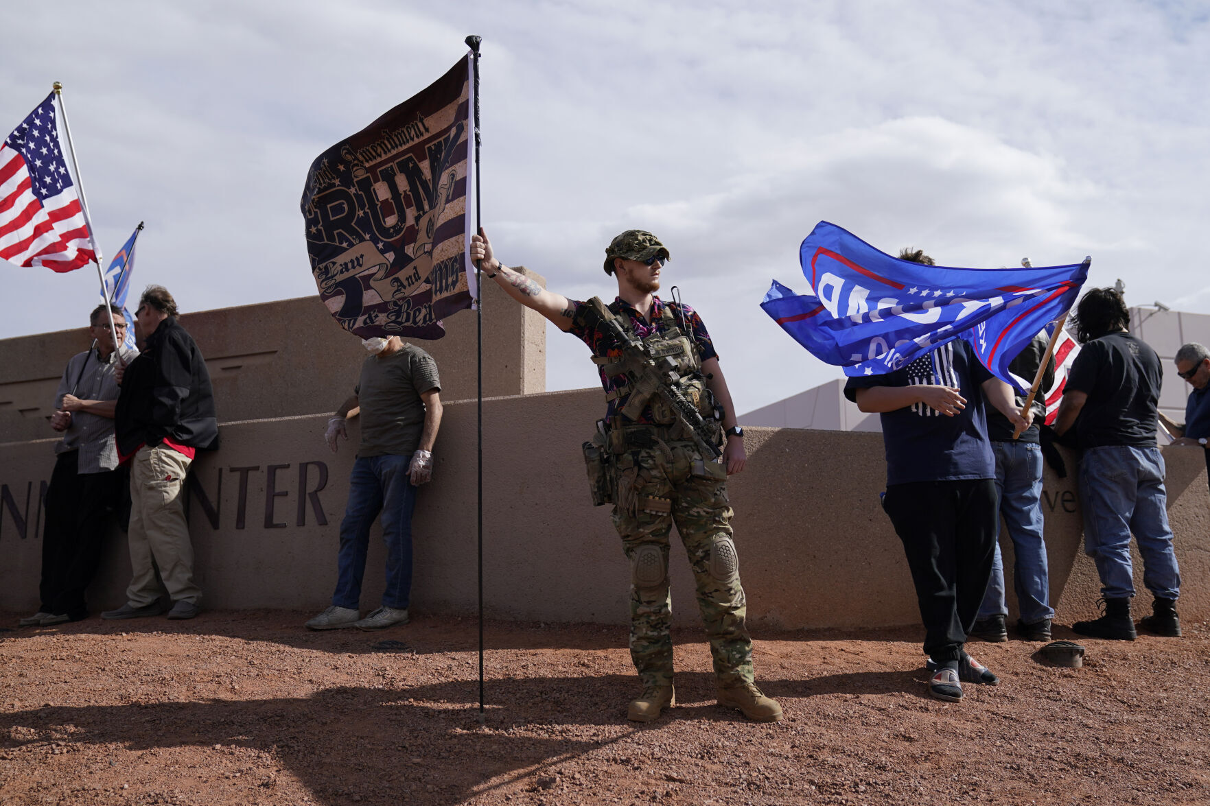 'This Isn't Over!': Trump Supporters Refuse To Accept Defeat, Protest ...